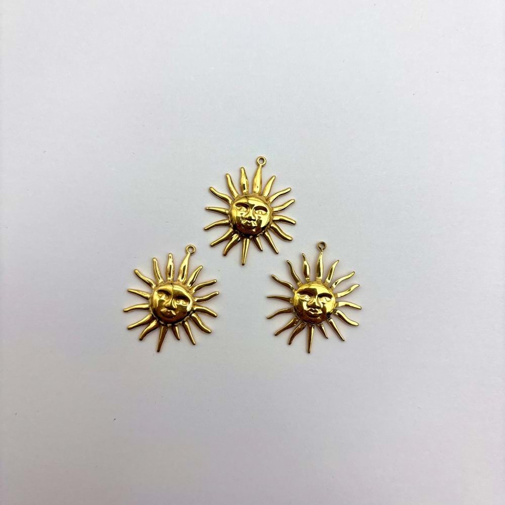 Çelik Kolye Ucu 1 Adet