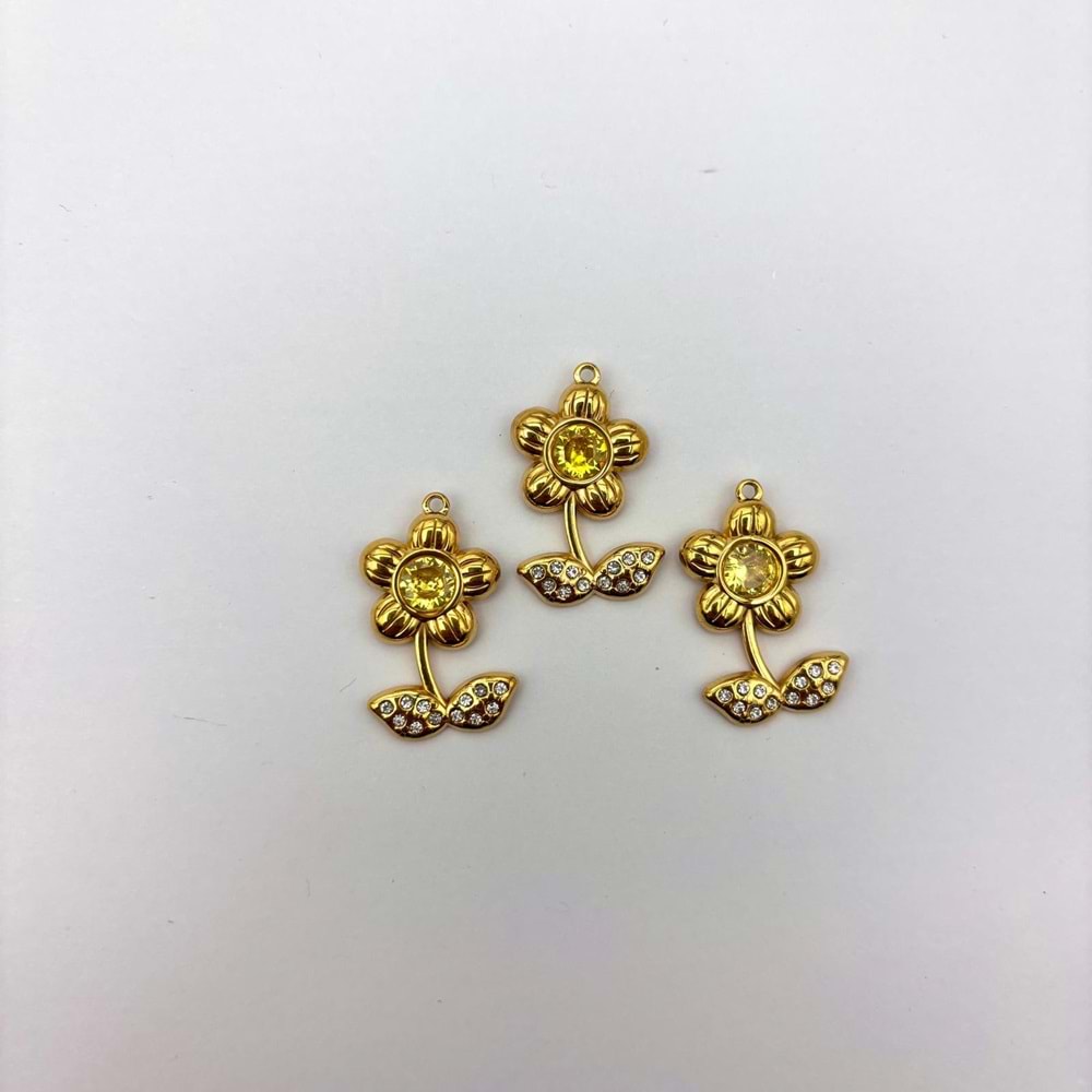 Çelik Kolye Ucu 1 Adet