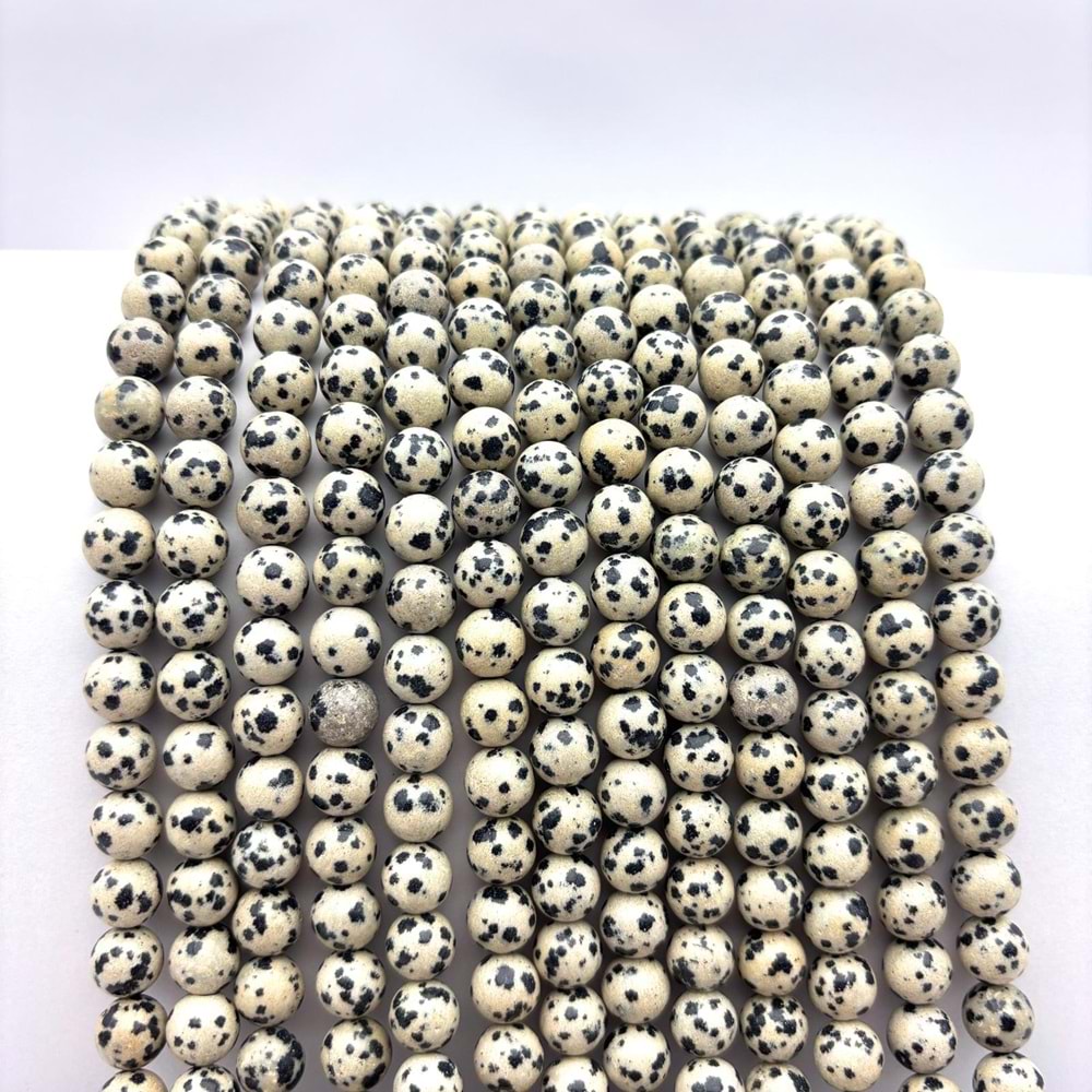 Doğal Taş Jasper 8 mm 1 Dizi