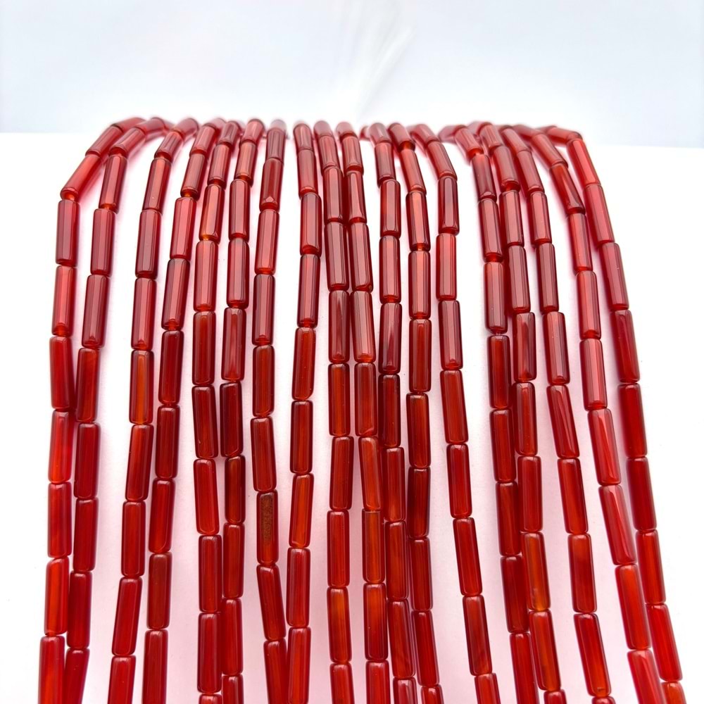 Doğal Taş Boru Kesim Akik 1 Dizi