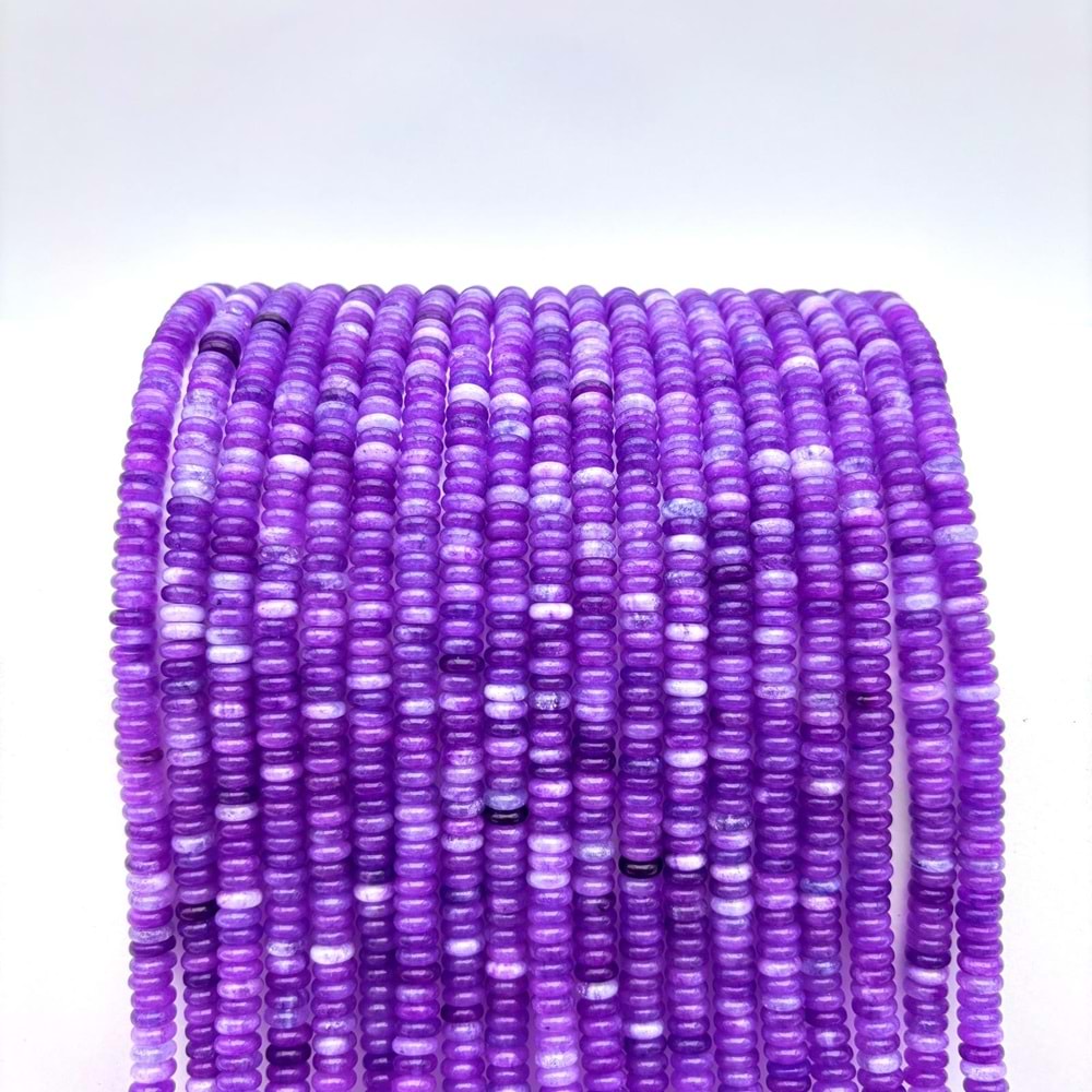 Doğal Taş Rondela Kesim Ametist 1 Dizi