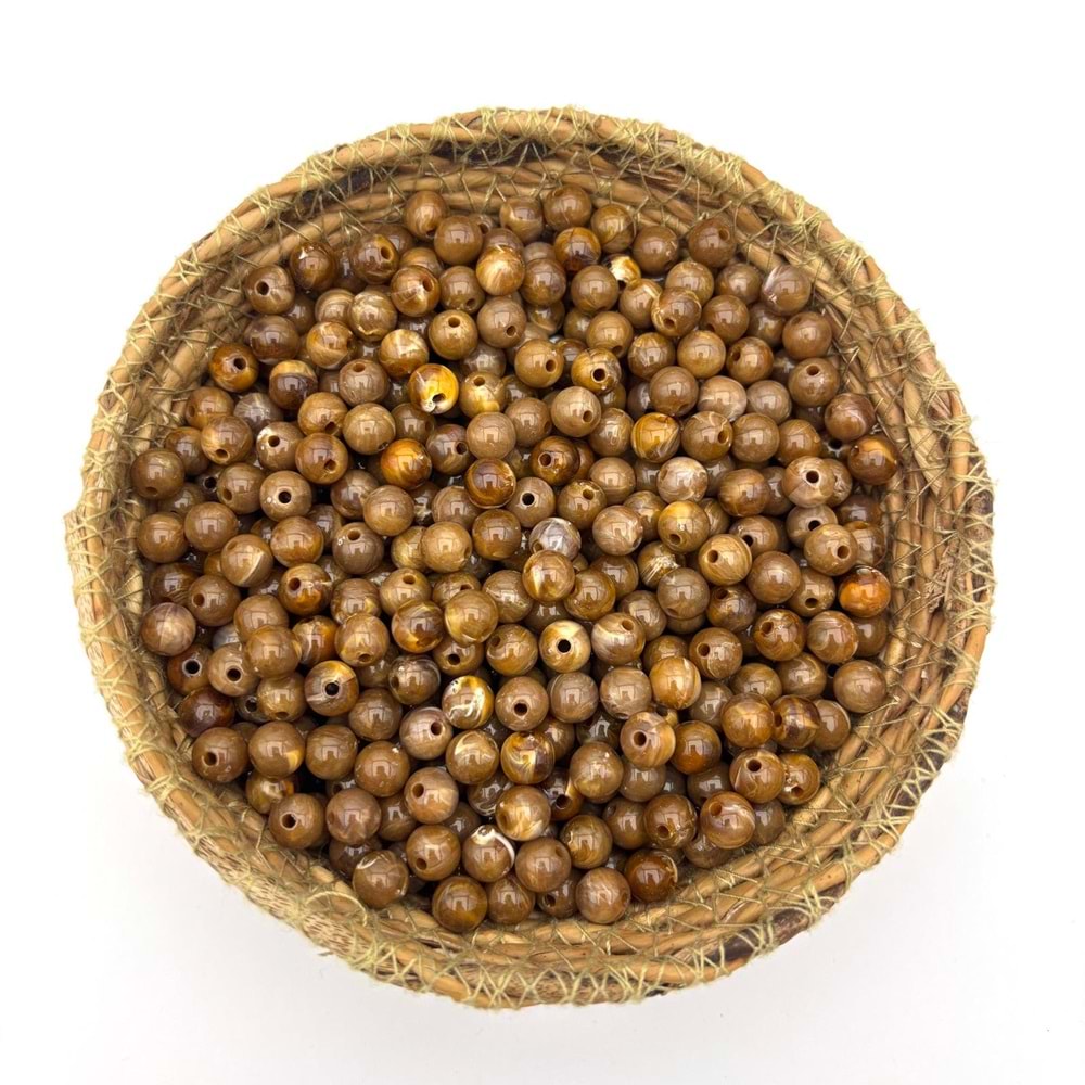 Akrilik Boncuk 8 mm 50 Gr