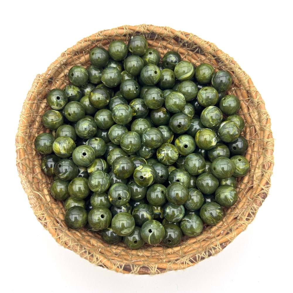 Akrilik Boncuk 12 mm 50 Gr