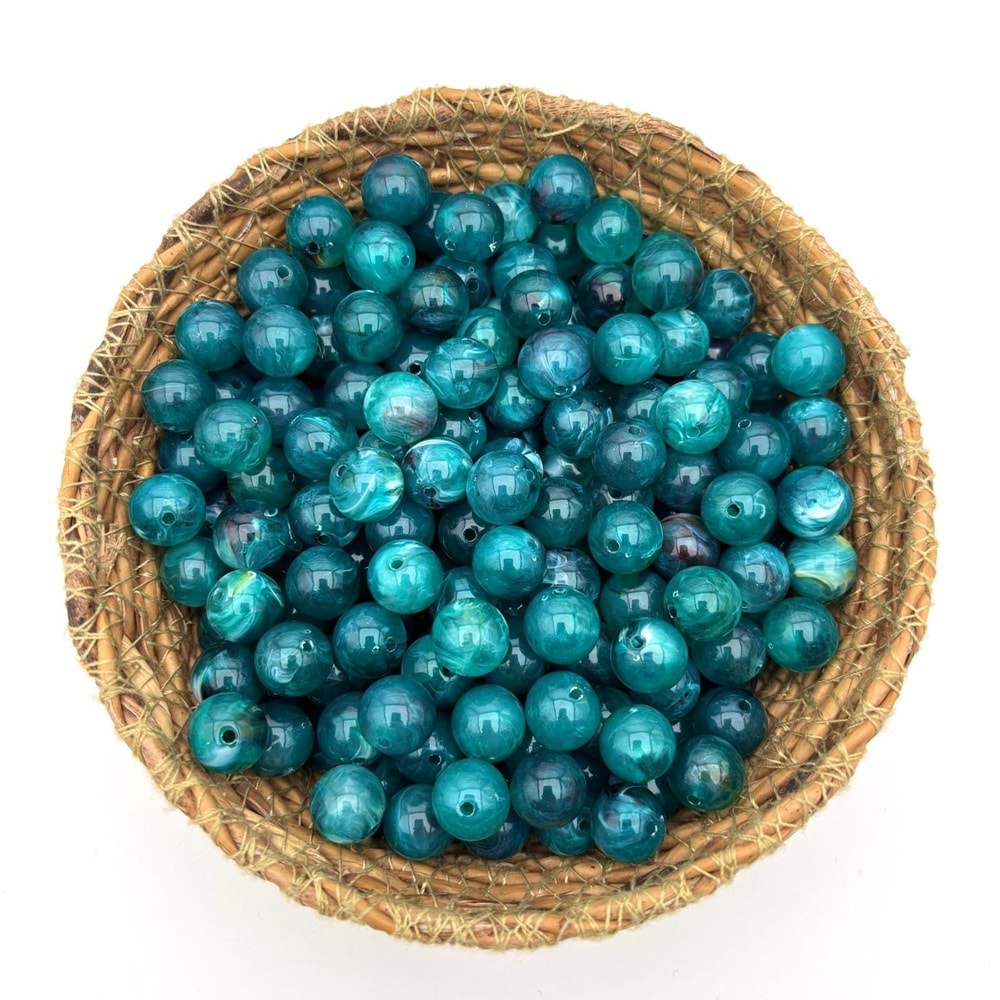 Akrilik Boncuk 12 mm 50 Gr