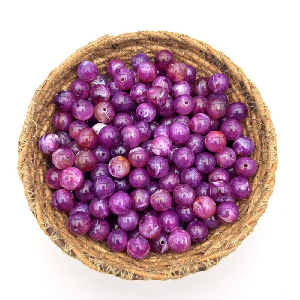 Akrilik Boncuk 12 mm 50 Gr