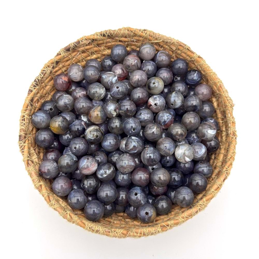 Akrilik Boncuk 12 mm 50 Gr