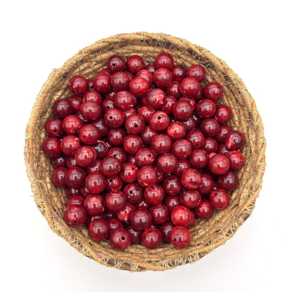 Akrilik Boncuk 12 mm 50 Gr