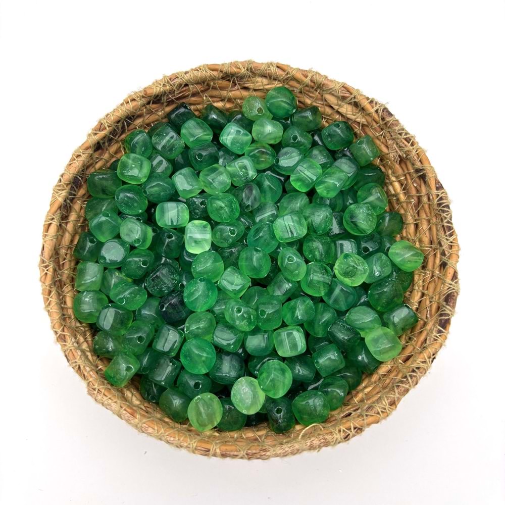 Akrilik Şekilli Boncuk 8x11 mm 50 Gr