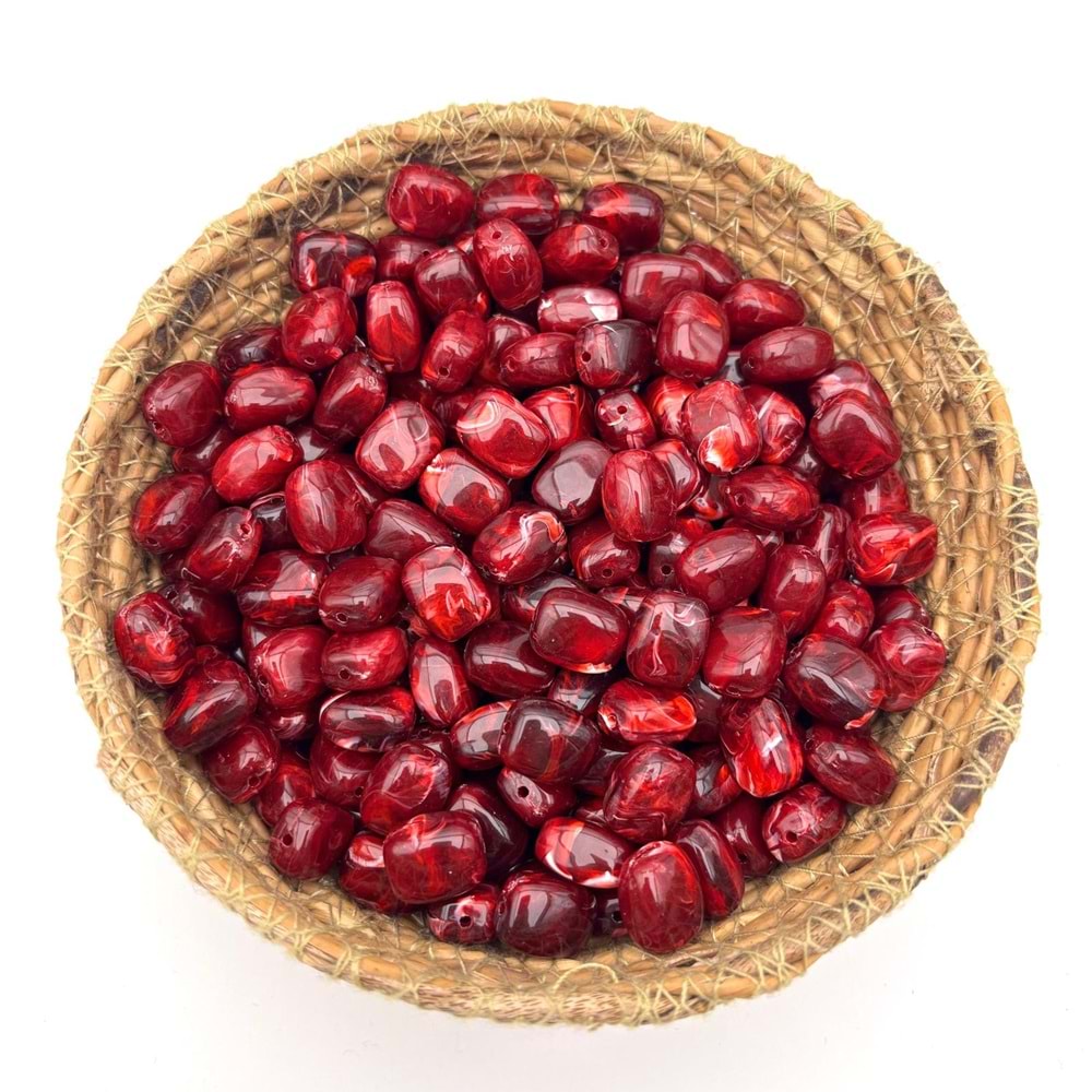 Akrilik Şekilli Boncuk 11x14 mm 50 Gr