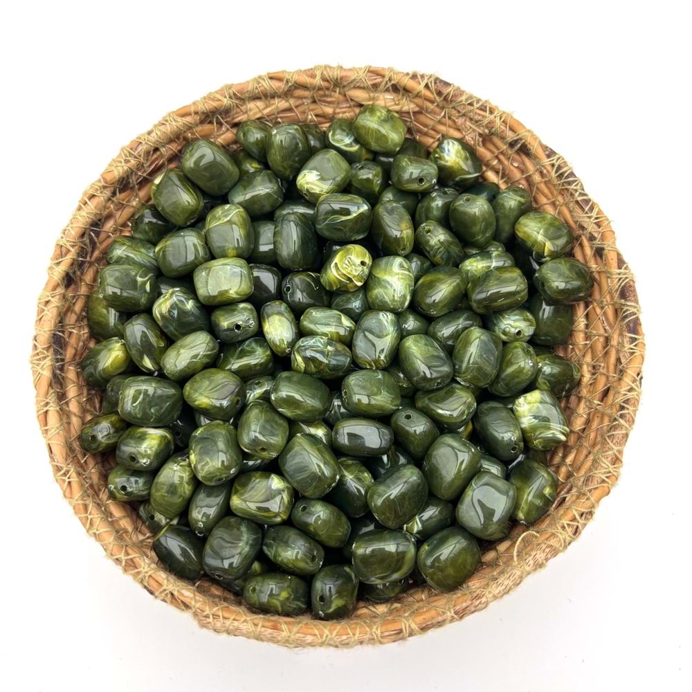 Akrilik Şekilli Boncuk 11x14 mm 50 Gr