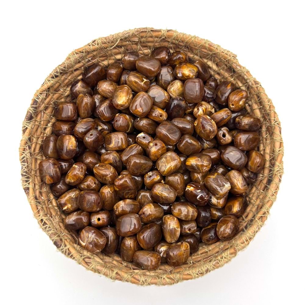 Akrilik Şekilli Boncuk 11x14 mm 50 Gr