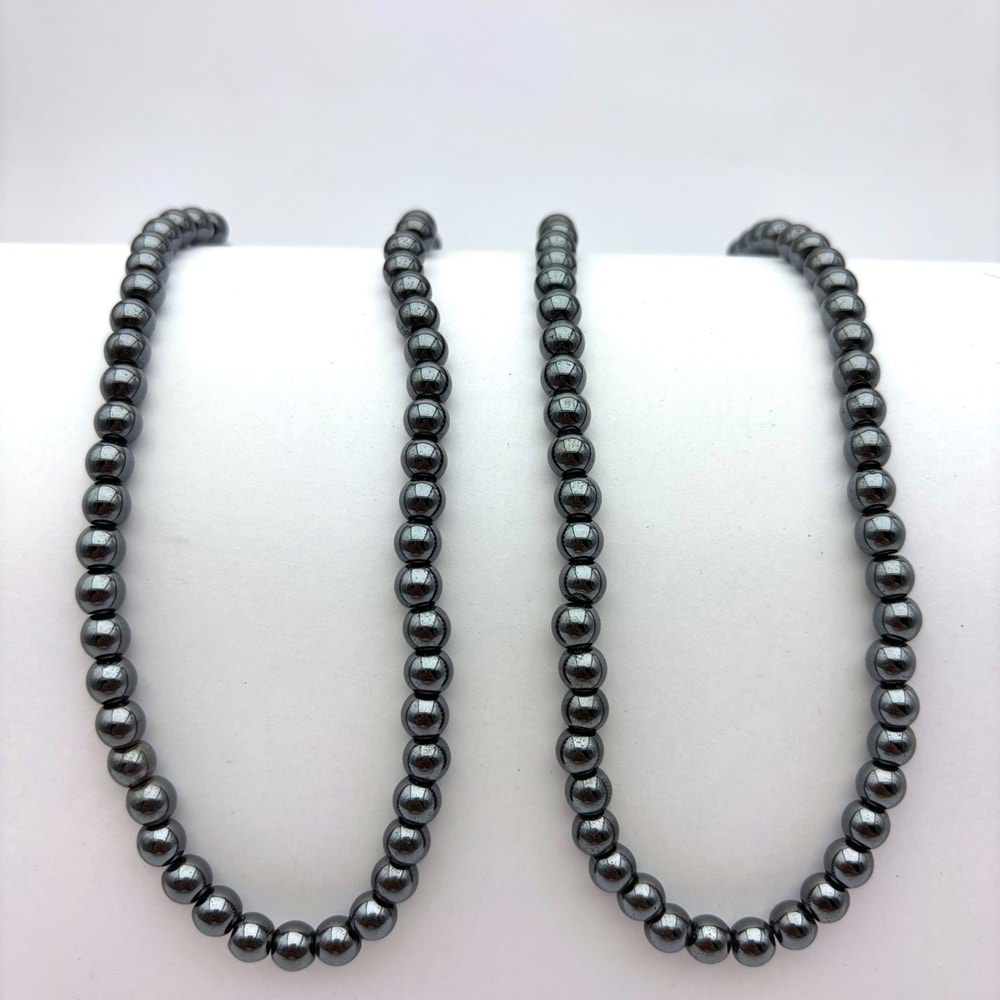 Doğal Taş Hematit 6 mm 1 Dizi