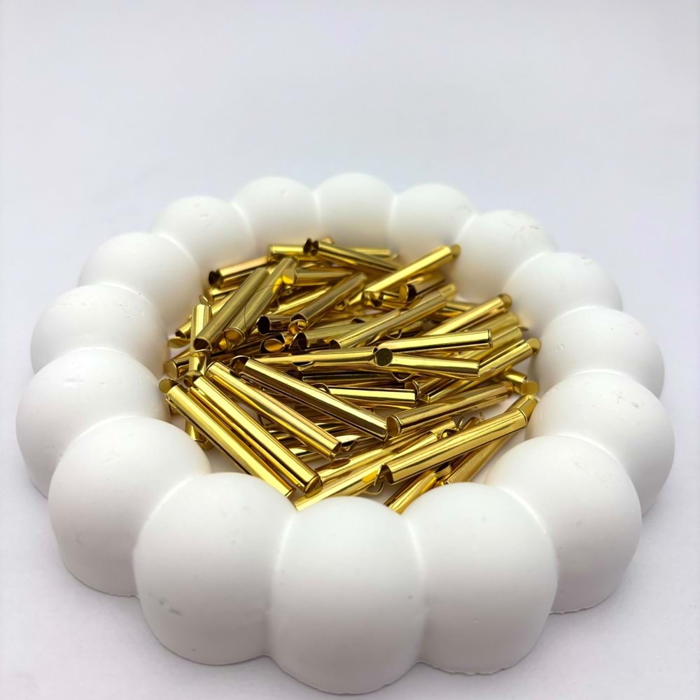 Altın Kaplama Boru Kapama 30 mm 1 Paket 10 Gr