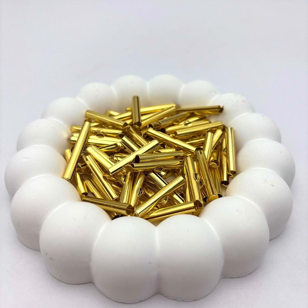 Altın Kaplama Boru Kapama 25 mm 1 Paket 10 Gr