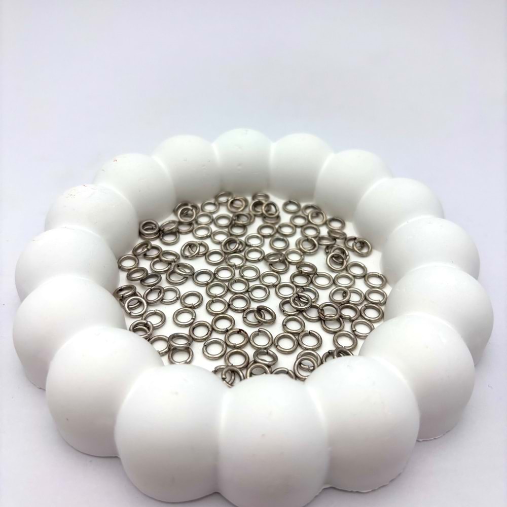 Kaplama Metal Halka Kalın 6 mm 1 Paket 10 Gr