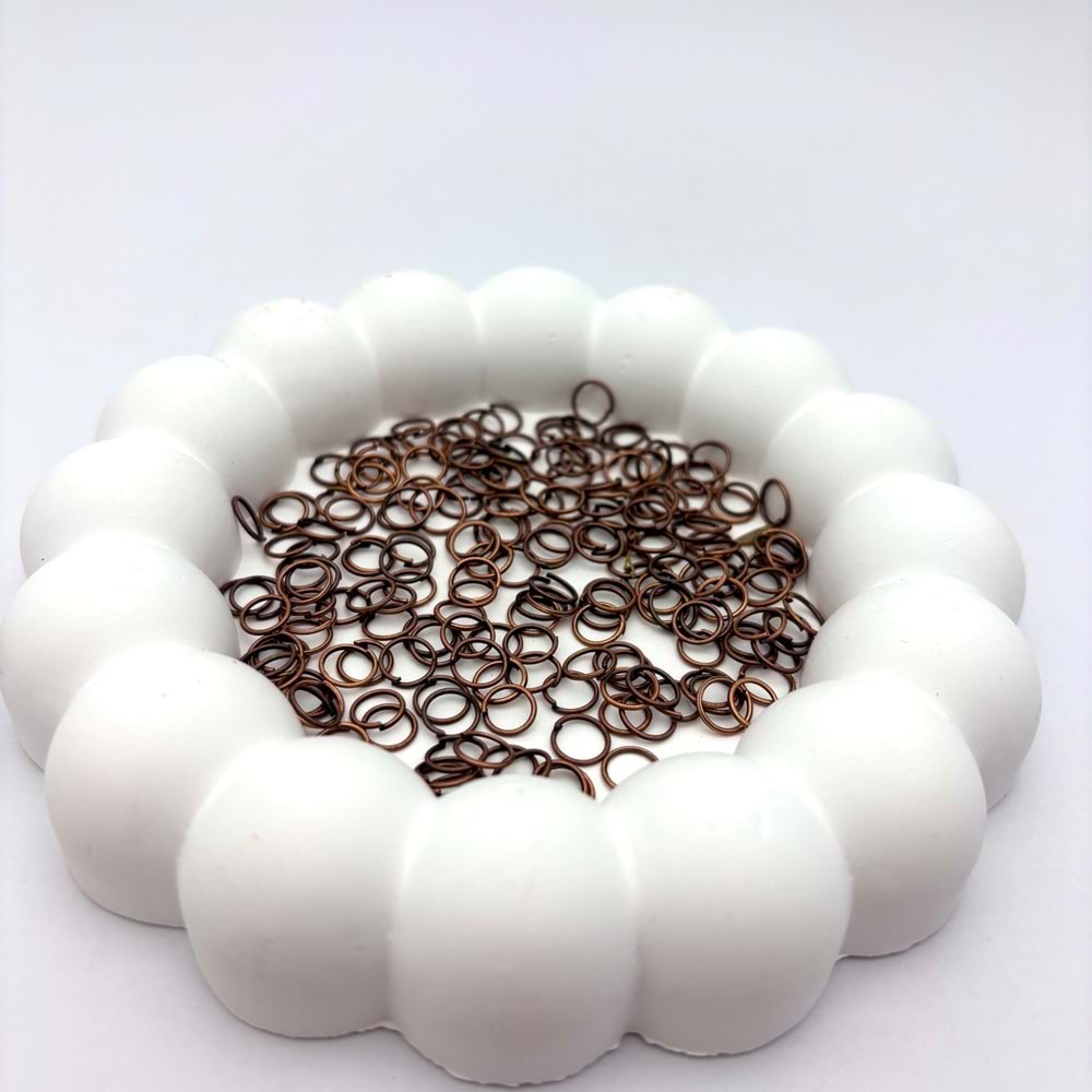 Kaplama Metal Halka 8 mm 1 Paket 10 Gr