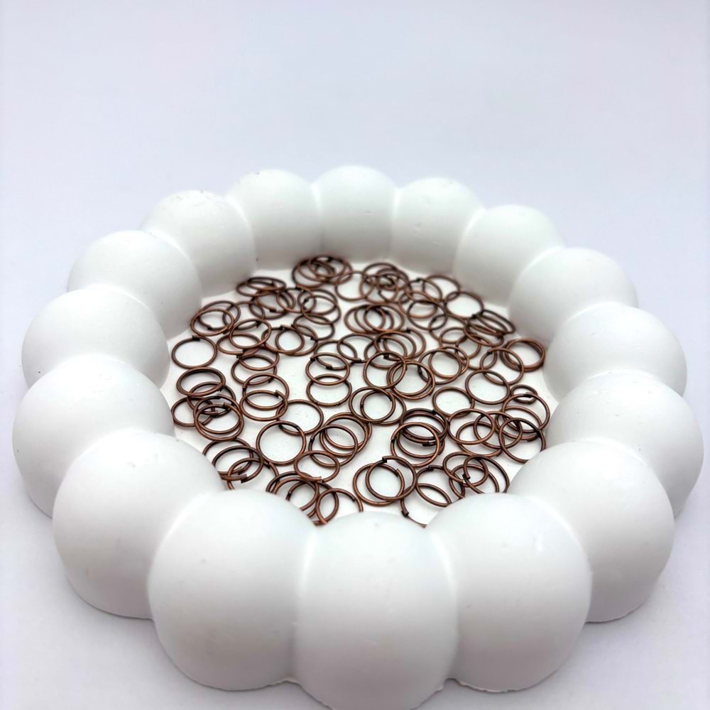 Kaplama Metal Halka 10 mm 1 Paket 10 Gr