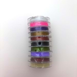 Çelik Renkli Tel 1 Paket 0.38 mm-10 Adet