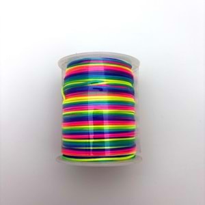 Floş İp Renkli 2 mm Bobin 100 M-1 Adet