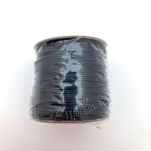 Deri İp Siyah 0.8 mm Bobin 100 M-1 Adet