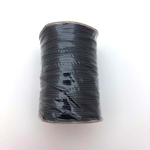 Deri İp Siyah 1.2 mm Bobin 100 M-1 Adet