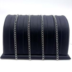 Geniş Halka Model 1 mm Gümüş 1 m 1 Adet