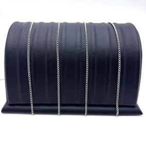 Orta Halka Model 0.8 mm Gümüş 1 m 1 Adet