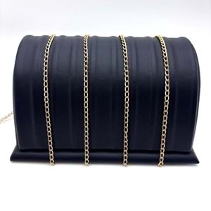 Geniş Halka Model 1 mm Altın Renk 1 m 1 Adet