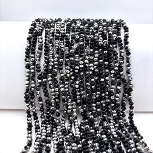 6 mm Kristal Boncuk 1 Dizi