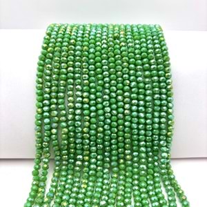 6 mm Kristal Boncuk 1 Dizi
