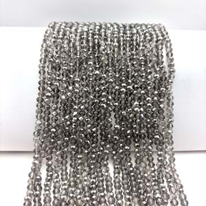 6 mm Kristal Boncuk 1 Dizi