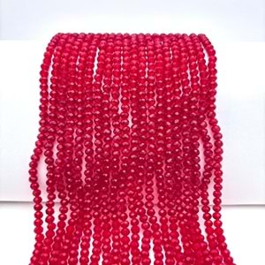 6 mm Kristal Boncuk 1 Dizi