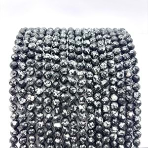 Doğal Taş Obsidyen 8 mm 1 Dizi