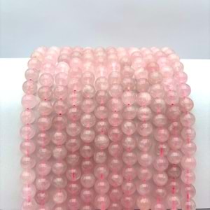Doğal Taş Pembe Kuvars 10 mm 1 Dizi
