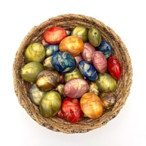 Akrilik Şekilli Boncuk 15x19 mm 50 Gr
