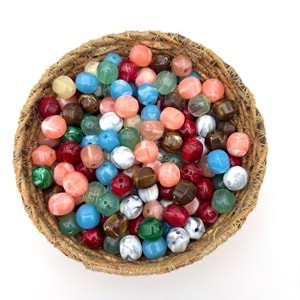 Akrilik Şekilli Boncuk 15x19 mm 50 Gr