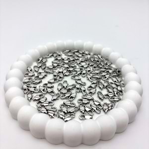 Çelik Papağan Kuyumcu İşi Gümüş 1 Adet