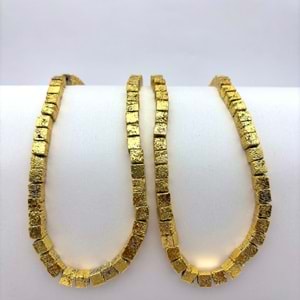 Doğal Taş Hematit 6*6 mm 1 Dizi
