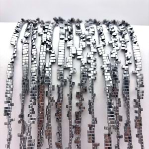 Doğal Taş Hematit 5*2 mm 1 Dizi