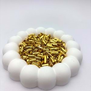 Altın Kaplama Boru Kapama 10 mm 1 Paket 10 Gr