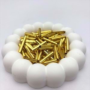 Altın Kaplama Boru Kapama 25 mm 1 Paket 10 Gr