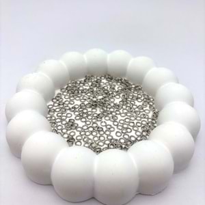Kaplama Metal Halka İnce 4 mm 1 Paket 10 Gr