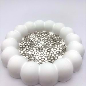 Kaplama Metal Halka İnce 5 mm 1 Paket 10 Gr