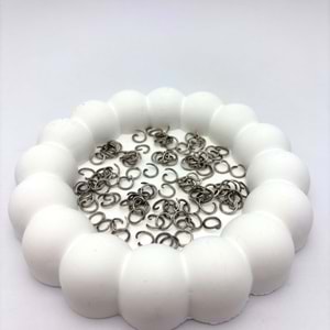 Kaplama Metal Halka Kalın 8 mm 1 Paket 10 Gr