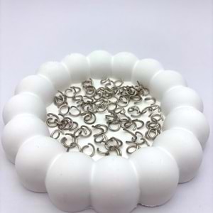 Kaplama Metal Halka Kalın 8 mm 1 Paket 10 Gr