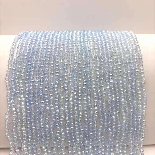 4 mm Kristal Boncuk 1 Dizi