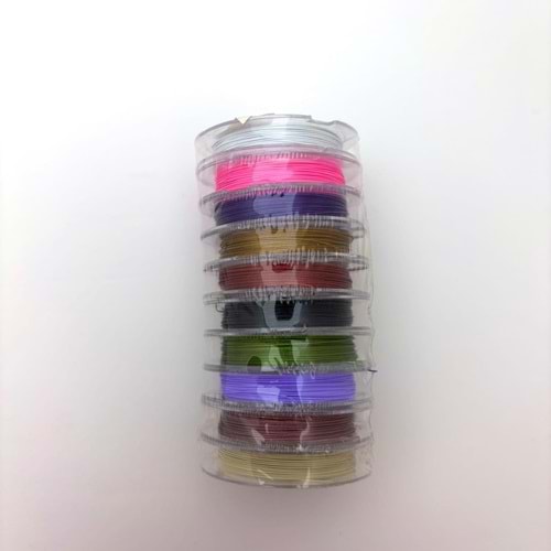 Çelik Renkli Tel 1 Paket 0.38 mm-10 Adet