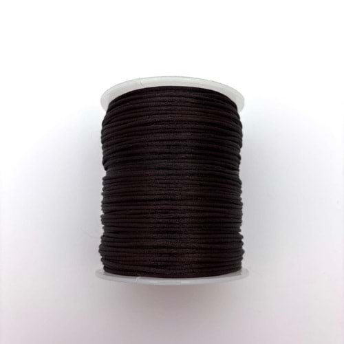 Floş İp Kahverengi 2 mm Bobin 100 M-1 Adet