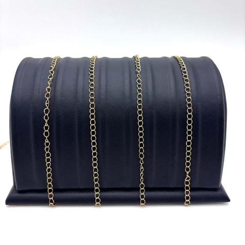 İnce Halka Model 0.6 mm Altın Renk 1 m 1 Adet