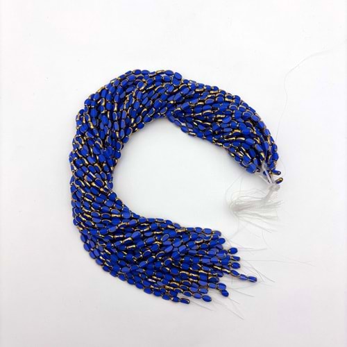 Çek Kristali Parlak Mavi 1 Dizi